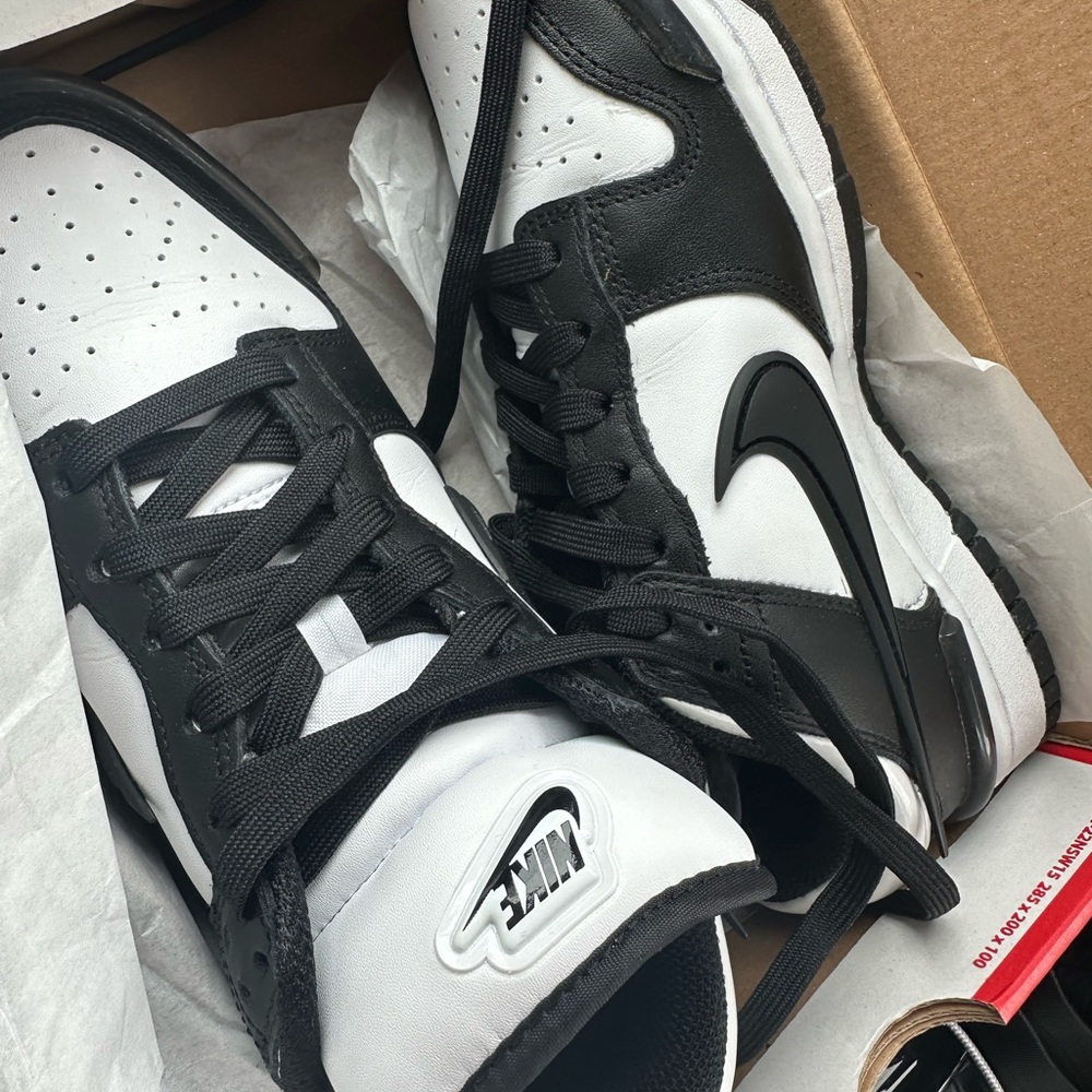 Nike Dunk Low Twist Women’s or Men’s Black and White Sneakers